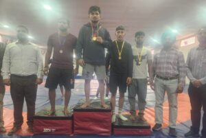 Malwa Physical Education College Bathinda ਲਵਪ੍ਰੀਤ ਸਿੰਘ ਨੇ ਕੁਸ਼ਤੀ ਮੁਕਾਬਲੇ ‘ਚ ਜਿੱਤਿਆ ਕਾਸ਼ੀ ਦਾ ਤਮਗਾ