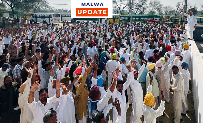 Barnala ਰੈਲੀ; ਤਲਵੰਡੀ ਸਾਬੋ ਤੋਂ ਖੁਸਬਾਜ਼ ਜਟਾਣਾ ਦੀ ਅਗਵਾਈ ਹੇਠ ਚੱਲਿਆ ਵੱਡਾ ਕਾਫ਼ਲਾ