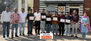 DAV College Bathinda ਦੇ NSS ਦੇ ਸੱਤ ਵਿਦਿਆਰਥੀਆਂ ਨੇ  ਪੰਜ ਰੋਜ਼ਾ ਰਾਜ ਪੱਧਰੀ ਅਡਵੈਂਚਰ/ਹਾਈਕਿੰਗ ਟਰੈਕਿੰਗ ਕੈਂਪ ਵਿੱਚ ਭਾਗ ਲਿਆ