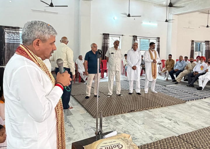 ਭਗਵਾਨ ਪਰਸ਼ੁਰਾਮ ਜਨਮ ਉਤਸਵ ‘ਤੇ ਬ੍ਰਾਹਮਣ ਸਮਾਜ ਵੱਲੋਂ ਭਵਿਆ ਸਮਾਗਮ, ਸਰੂਪਚੰਦ ਸਿੰਗਲਾ ਨੇ ਲਿਆ ਆਸ਼ੀਰਵਾਦ