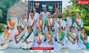 R.B.D.A.V. School, Bathinda ਦੇ ਕਿੰਡਰਗਾਰਟਨ ਬਲਾਕ ਵਿੱਚ ਆਜ਼ਾਦੀ ਦਿਵਸ ਦਾ ਜਸ਼ਨ